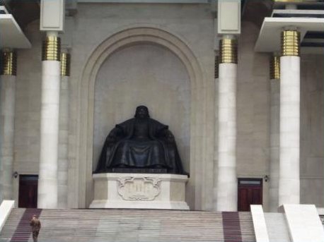 Chinggis-Khan-Denkmal in Ulan Bator
