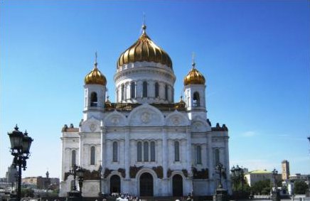 Moskau / Christ-Erlöser-Kathedrale